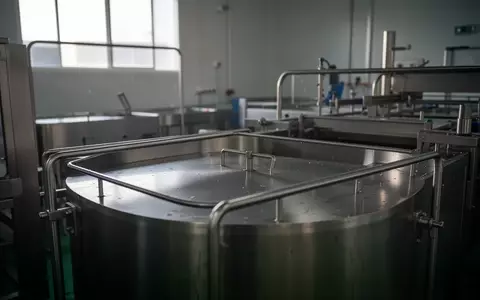 Edelstahltank in einer sterilen Anlage zur Lebensmittelherstellung bei natürlichem Lichteinfall. - Foto: über boerse-global.de