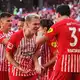 Freiburger Freude über den perfekten Saisonstart. - Bild: Philipp von Ditfurth/dpa