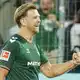 Bremens Niclas Füllkrug jubelt über den Ausgleich.  - Bild: Thomas Frey/dpa