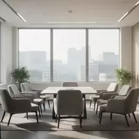 Ein helles, modernes Büro mit einer ruhigen Sitzgruppe und natürlichem Tageslicht, das eine unterstützende Arbeitsatmosphäre vermittelt. - Foto: über boerse-global.de