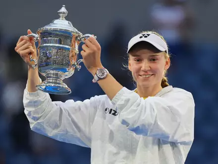 Jelena Rybakina ist neue US-Open-Champion.  - Foto: Kirsty Wigglesworth/AP/dpa