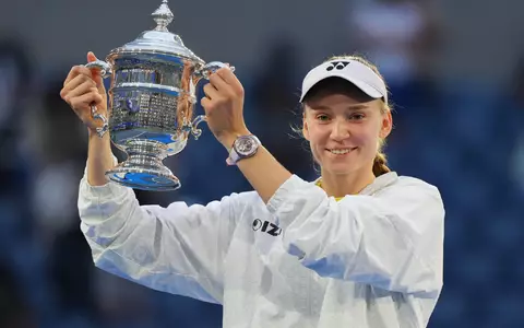 Jelena Rybakina ist neue US-Open-Champion. - Foto: Kirsty Wigglesworth/AP/dpa