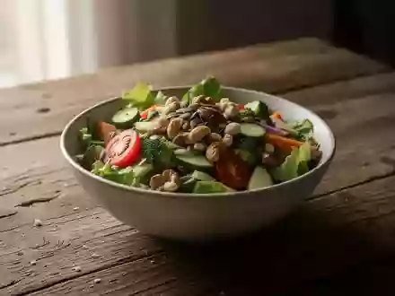 Symbolbild: Schüssel mit frischem Salat - Foto: über boerse-global.de