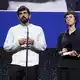 Bekamen wieder Standing Ovations: Yuval Abraham und Rachel Szor. - Bild: Scott A Garfitt/Invision/AP/dpa