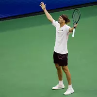 Alexander Zverev freut sich auf die Atmosphäre im Finale.  - Foto: Seth Wenig/AP/dpa