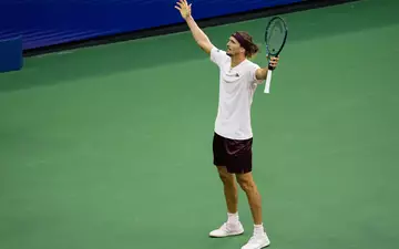 Alexander Zverev freut sich auf die Atmosphäre im Finale. - Foto: Seth Wenig/AP/dpa