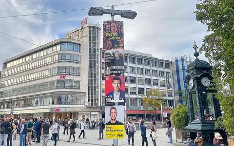 Wahlplakate für die Kommunalwahlen 2026 (Archiv) - Foto: via dts Nachrichtenagentur
