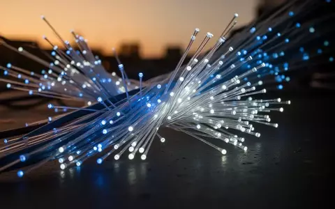 Symbolic image: glowing fiber optic cables - Foto: über boerse-global.de