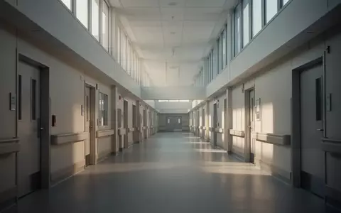 Ein leerer, modern gestalteter Krankenhausflur mit neutraler Architektur und einfallendem Tageslicht. - Foto: über boerse-global.de