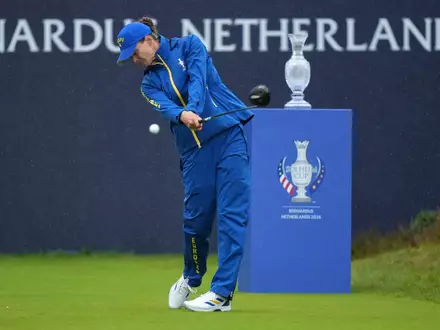 Esther Henseleit hat mit dem europäischen Team den Solheim Cup gewonnen. - Foto: Alastair Grant/AP/dpa