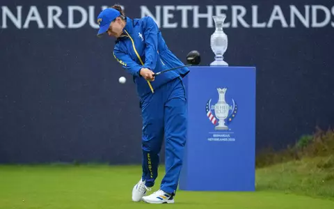 Esther Henseleit hat mit dem europäischen Team den Solheim Cup gewonnen. - Foto: Alastair Grant/AP/dpa
