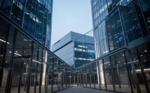 Moderne Glas- und Stahlarchitektur im Finanzviertel von Seoul bei Dämmerung. - Foto: über boerse-global.de