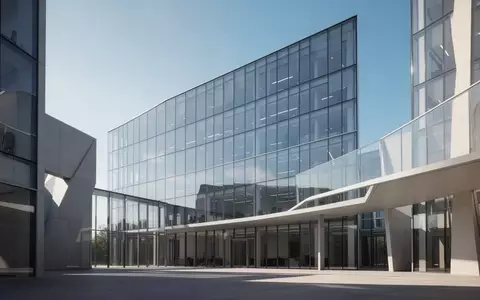 Ein modernes Bürogebäude mit Glasfassade bei klarem Himmel als Symbol für digitale Finanzdienstleistungen. - Foto: über boerse-global.de