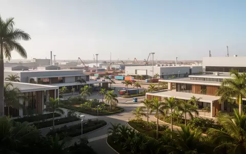 Moderne Infrastruktur und Geschäftslandschaft in einer aufstrebenden Wirtschaftsregion in Ostafrika bei Tageslicht. - Foto: über boerse-global.de