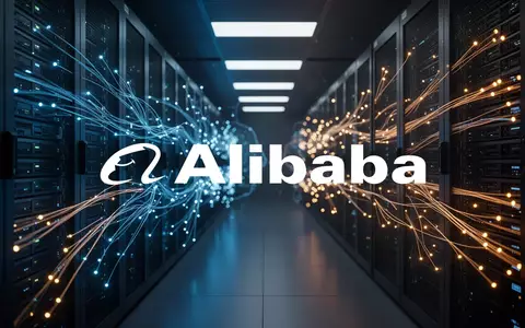 Abstraktes, atmosphärisches Bild einer modernen Serverumgebung mit leuchtenden Glasfaserkabeln als Symbol für KI-Technologie. - Foto: über boerse-global.de