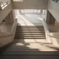 Eine leere, moderne Treppe in einem hellen Gebäude, die den Fortschritt und den Zeitverlauf symbolisiert. - Foto: über boerse-global.de