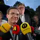 Der schwedische Ministerpräsident Ulf Kristersson hat noch Chancen, sein Amt zu behalten.  - Bild: Christine Olsson/TT News Agency/AP/dpa