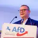 Die AfD um Landeschef Schledde verzeichnet die größten Zugewinne. (Archivbild) - Bild: Moritz Frankenberg/dpa