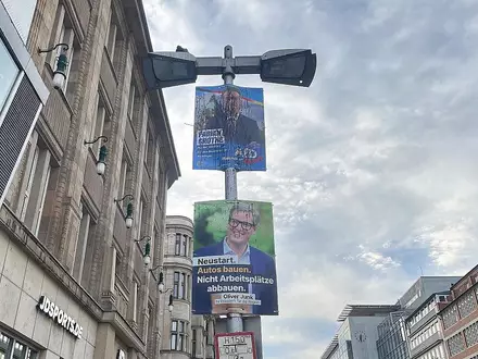 Wahlplakate für die Kommunalwahlen (Archiv) - Foto: via dts Nachrichtenagentur