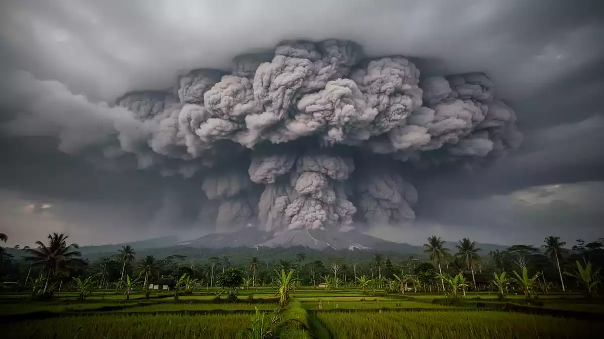 Anak Krakatau: Schutzregeln für Kinder bei Vulkanasche