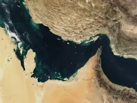 Der Konflikt ist zur Belastungsprobe für viele Staaten am Persischen Golf geworden. (Archivbild) - Foto: -/The Visible Earth/NASA/dpa