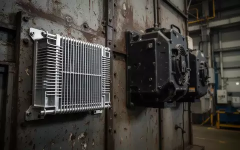 Industrielle Umgebung mit spezialisierten Kühlrippen und robuster Hardware-Infrastruktur in einer technischen Anlage. - Foto: über boerse-global.de