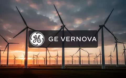 Moderne Windkraftanlagen in einer weiten Industrielandschaft bei Sonnenuntergang. - Foto: über boerse-global.de