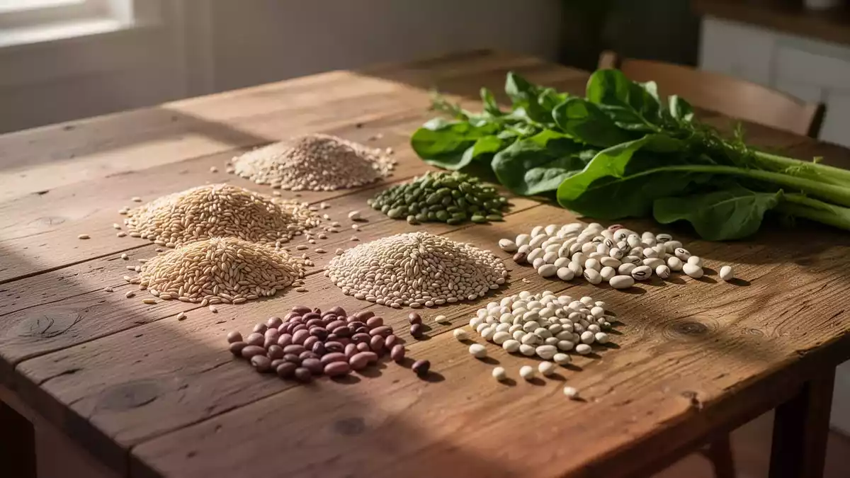 Protein ist reichlich vorhanden, Ballaststoffe bleiben zurück