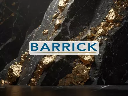 Goldhaltiges Gestein in einer dunklen, professionellen Finanz-Umgebung mit atmosphärischer Beleuchtung. - Foto: über boerse-global.de