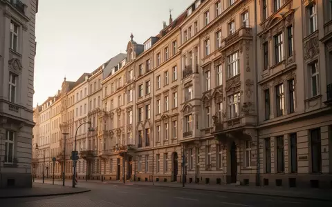 Ein Berliner Wohnhaus aus der Gründerzeit in der Abendsonne, das die dichte urbane Architektur der Stadt zeigt. - Foto: über boerse-global.de