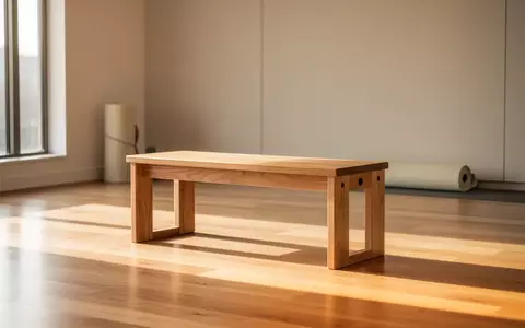 Ein heller, minimalistischer Übungsraum mit einem Holzboden und einer Yogamatte im Hintergrund. - Foto: über boerse-global.de
