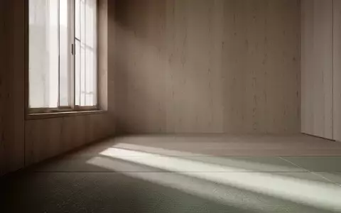 Ein minimalistischer, lichtdurchfluteter Raum mit sanften Schatten, der eine Atmosphäre von Ruhe und Entspannung vermittelt. - Foto: über boerse-global.de