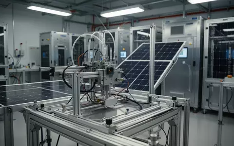 Technisches Labor mit Versuchsaufbau für solare Wasserstoffmodule - Foto: über boerse-global.de