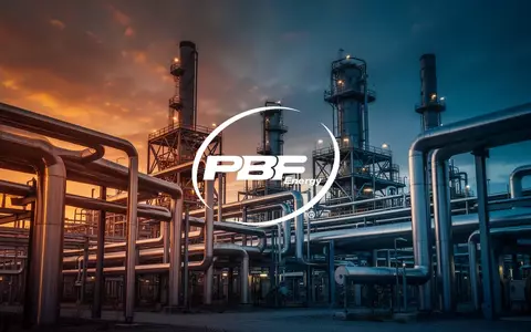 Abstrakte Darstellung einer modernen Industrieanlage bei Dämmerung, die Energie und Kapitalfluss symbolisiert. - Foto: über boerse-global.de