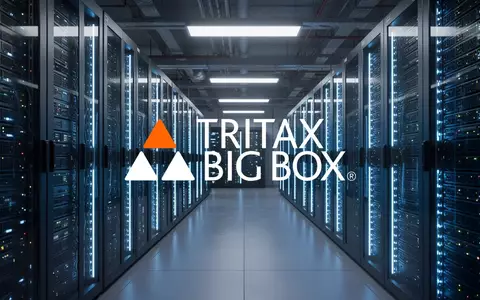 Moderne Rechenzentrums-Infrastruktur mit leuchtenden Server-Racks in einem professionellen, industriellen Umfeld. - Foto: über boerse-global.de