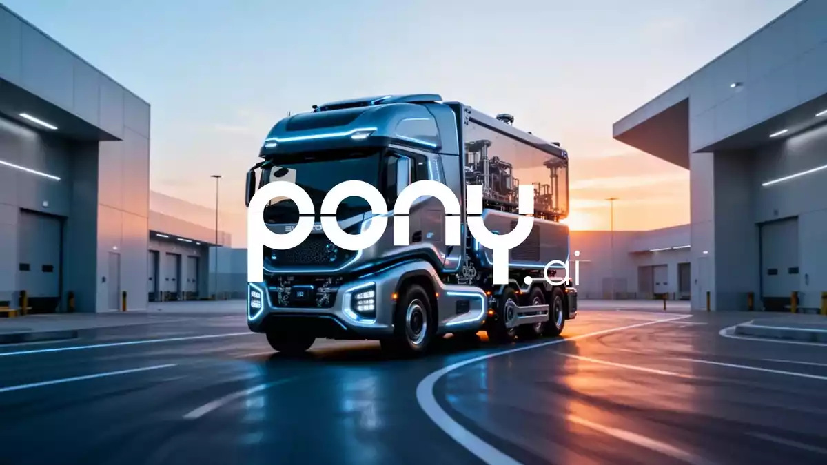 Pony AI zeigt neuen Robotruck und plant Europas Markteintritt