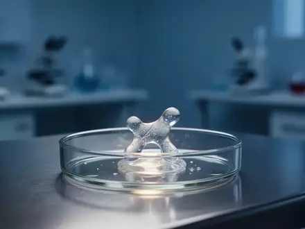 Eine sterile Laborumgebung mit einer biologischen Probe in einer Glasschale, die wissenschaftliche Forschung symbolisiert. - Foto: über boerse-global.de