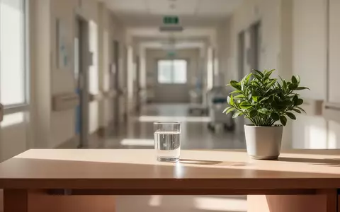 Ein heller, minimalistischer Behandlungsraum in einer medizinischen Einrichtung mit sanftem Tageslicht und einer Pflanze. - Foto: über boerse-global.de