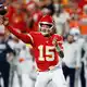 Patrick Mahomes in Aktion. - Bild: Colin E. Braley/AP/dpa