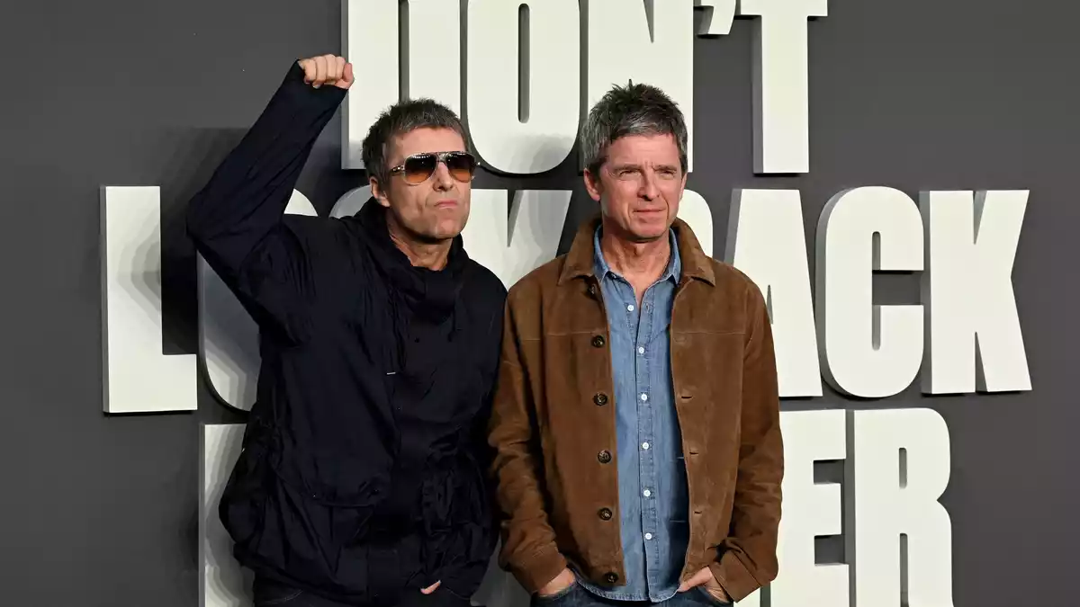 Liam und Noel Gallagher kehren nach München zurück. (Archivbild) - Bild: Doug Peters/PA Wire/dpa