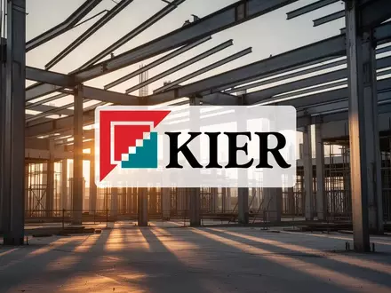 Moderne Baustelle im Sonnenaufgang, die Wachstum und finanzielle Stabilität symbolisiert. - Foto: über boerse-global.de