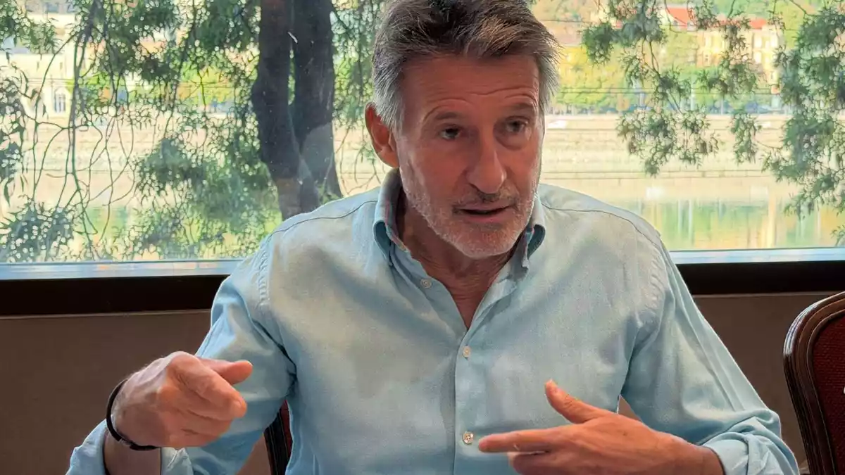Sebastian Coe sprach von starken Bewerbern für die Weltmeisterschaften. - Bild: Christian Kunz/dpa