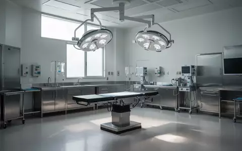 Ein steriler, unbesetzter Operationssaal in einer modernen Klinik mit professioneller Beleuchtung und medizinischer Ausstattung. - Foto: über boerse-global.de