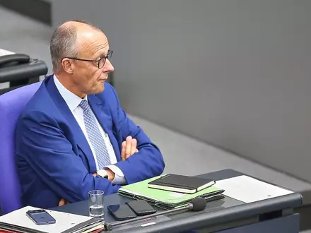 Friedrich Merz am 11.09.2026 - Foto: via dts Nachrichtenagentur