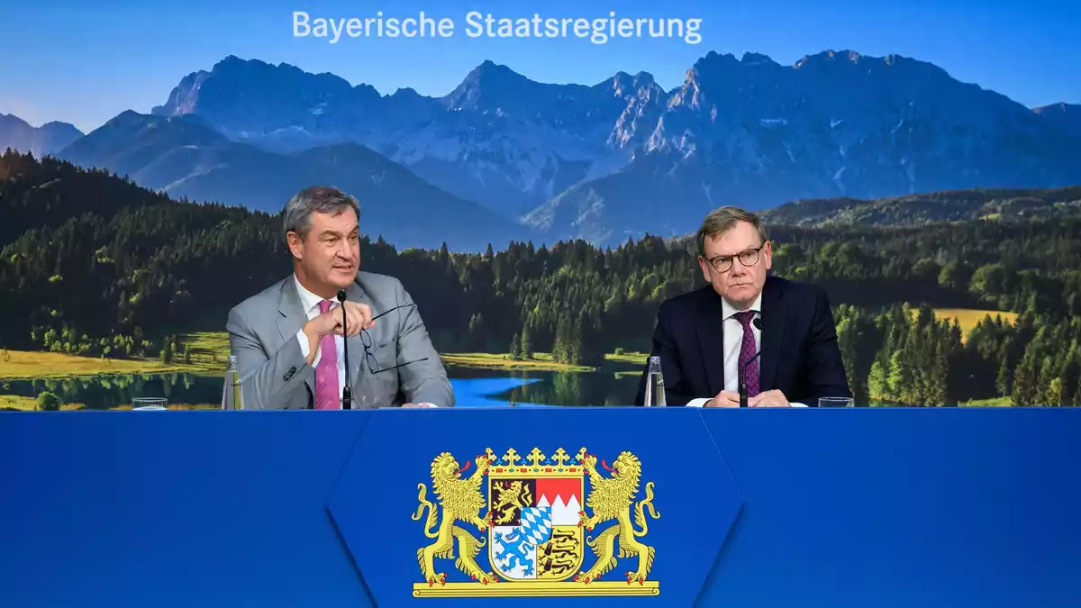 CSU-Chef Söder sagt Rückendeckung für Kanzler Merz voraus. - Bild: Bernd von Jutrczenka/dpa