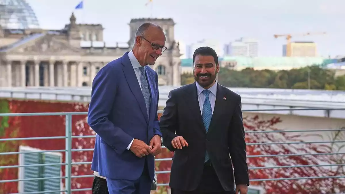 Merz und al-Zaidi wollen engere wirtschaftliche Zusammenarbeit