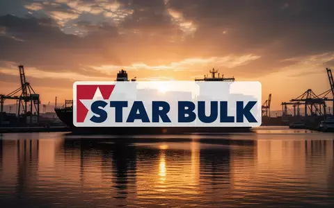 Ein großes Containerschiff vor einer Hafenanlage bei Sonnenuntergang, symbolisiert Stabilität und internationalen Handel. - Foto: über boerse-global.de