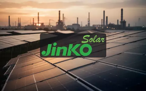 Reihen von Photovoltaikmodulen in einem Solarpark während der goldenen Stunde. - Foto: über boerse-global.de