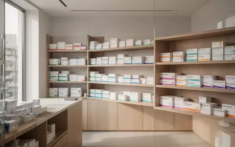 Ein minimalistisches, aufgeräumtes Apotheken-Backoffice mit ordentlich sortierten Regalen bei natürlichem Tageslicht. - Foto: über boerse-global.de