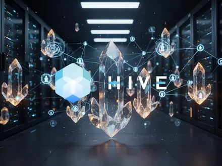 Abstrakte Darstellung von digitaler Infrastruktur und Blockchain-Technologie in einer hochmodernen Umgebung. - Foto: über boerse-global.de